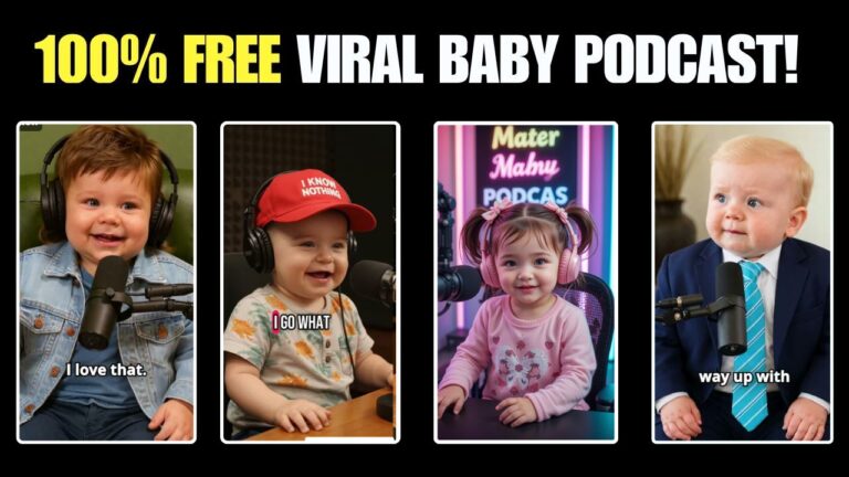 Baby Podcast Channels – The Cutest Viral Trend of 2025 Baby Podcast Channels