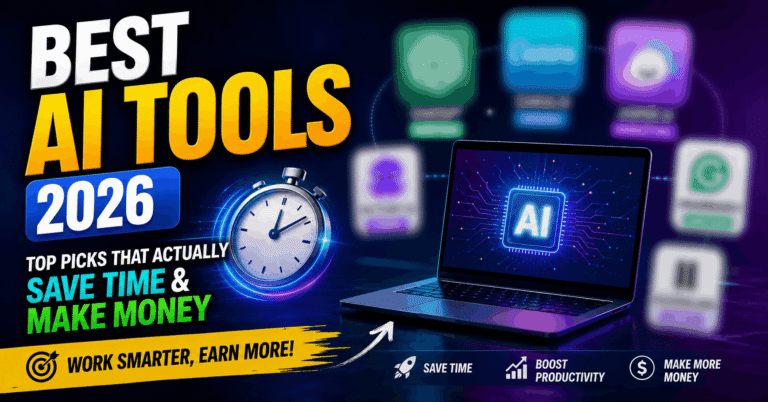 Best AI Tools 2026: Top Picks That Actually Save Time and Make Money Best AI Tools 2026