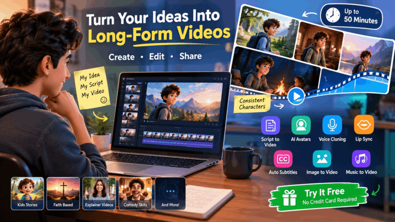 Best AI Video Generator for Long-Form Video Content in 2026 Best AI Video Generator for Long-Form Video Content in 2026
