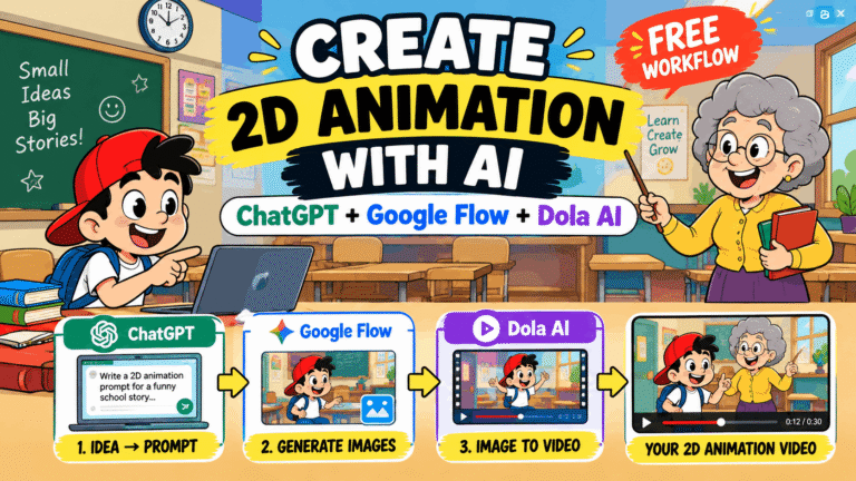 How to Create a Professional 2D Animation Video with AI for Free
