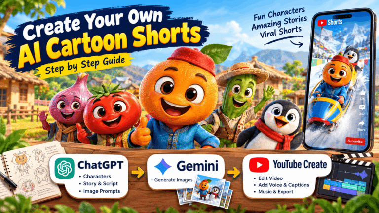 How to Create a Fruit and Veggie Character Story Generator Day Masti Style