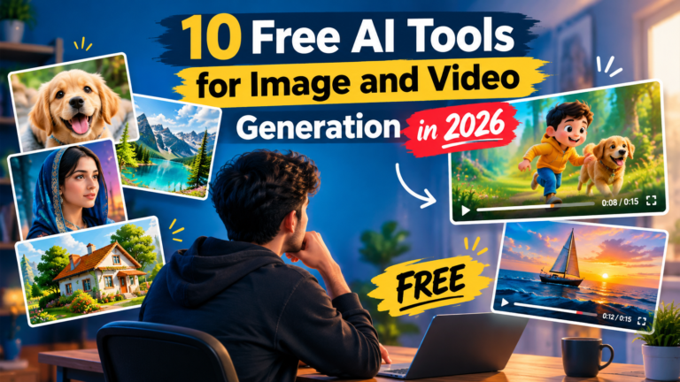 10 Free AI Tools for Image and Video Generation in 2026