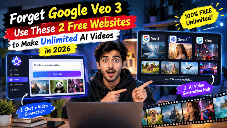 Forget Google Veo 3 — Use These 2 Free Websites to Make Unlimited AI Videos in 2026