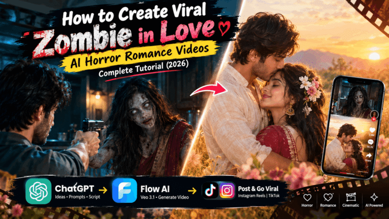 How to Create Viral "Zombie in Love" AI Horror Romance Videos